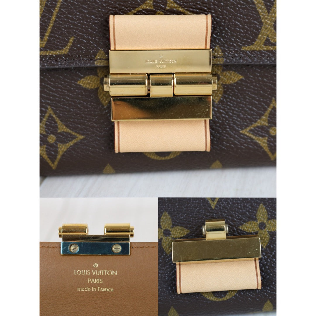 Include Entrupy Certificate of Authenticity｜Very Good ( Rank A)｜ Louis Vuitton Monogram  Elysee Wallet ｜Z26091513