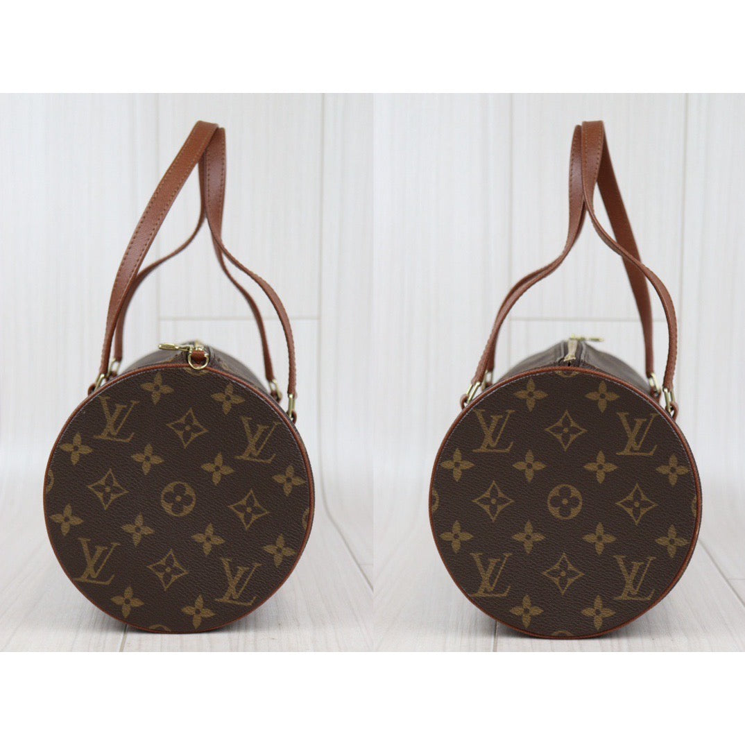 Rank A ｜ LV Monogram Papillon 30 Handbag ｜Q24020712