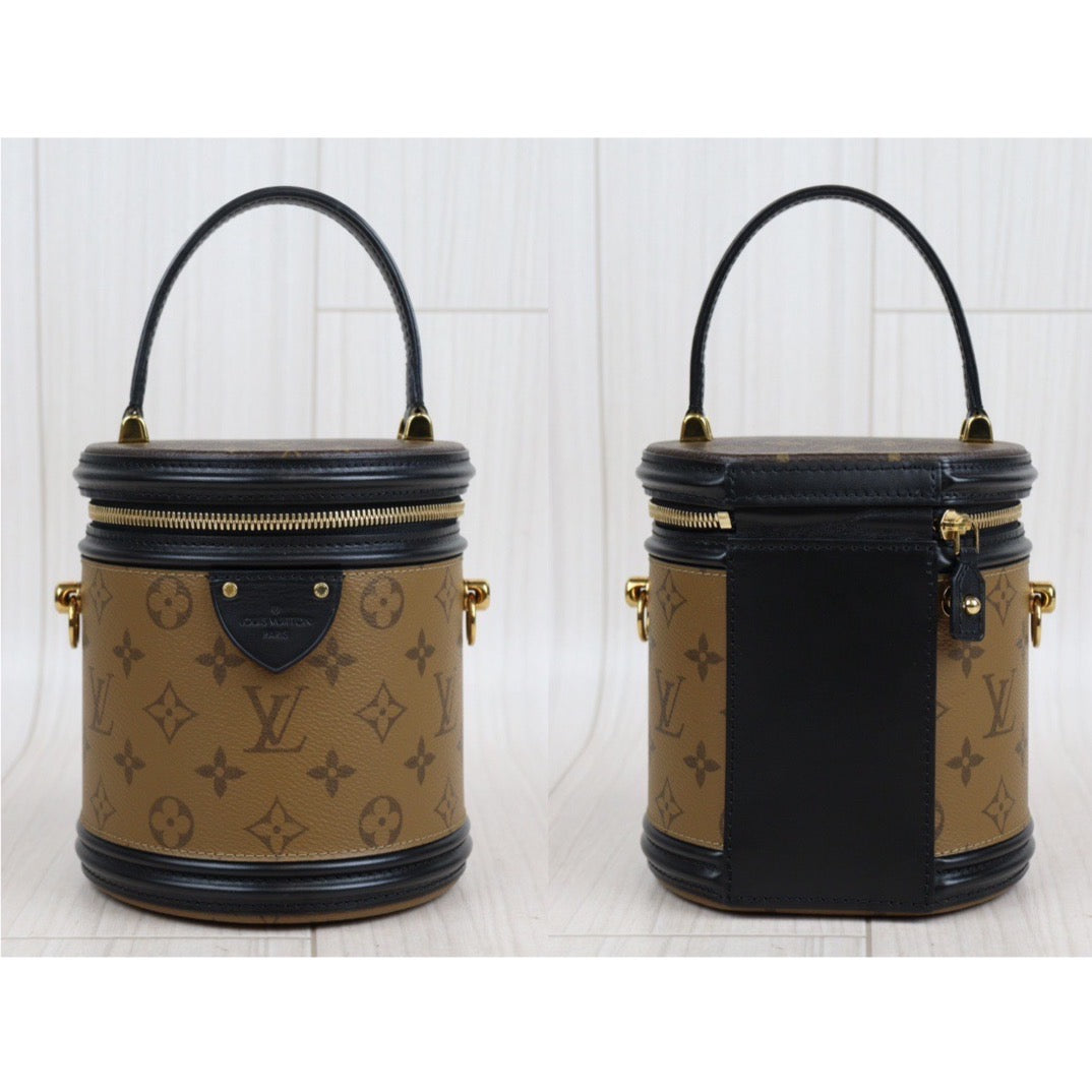 Rank A ｜LV Monogram Reverse Cannes Handbag Vanity Shoulder Bag｜23112802