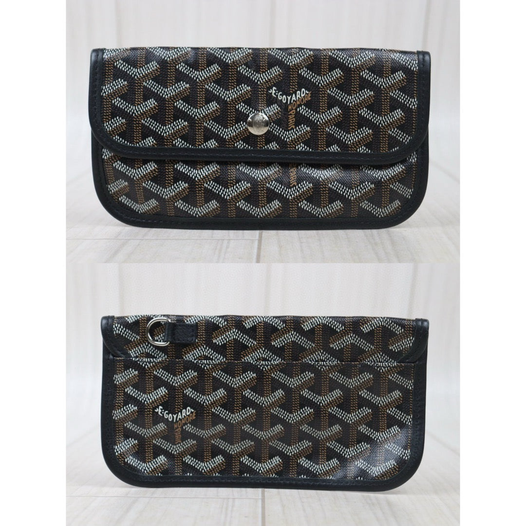 Good ( Rank AB)｜ Goyard Saint-Louis GM Tote Bag Black｜S24092808