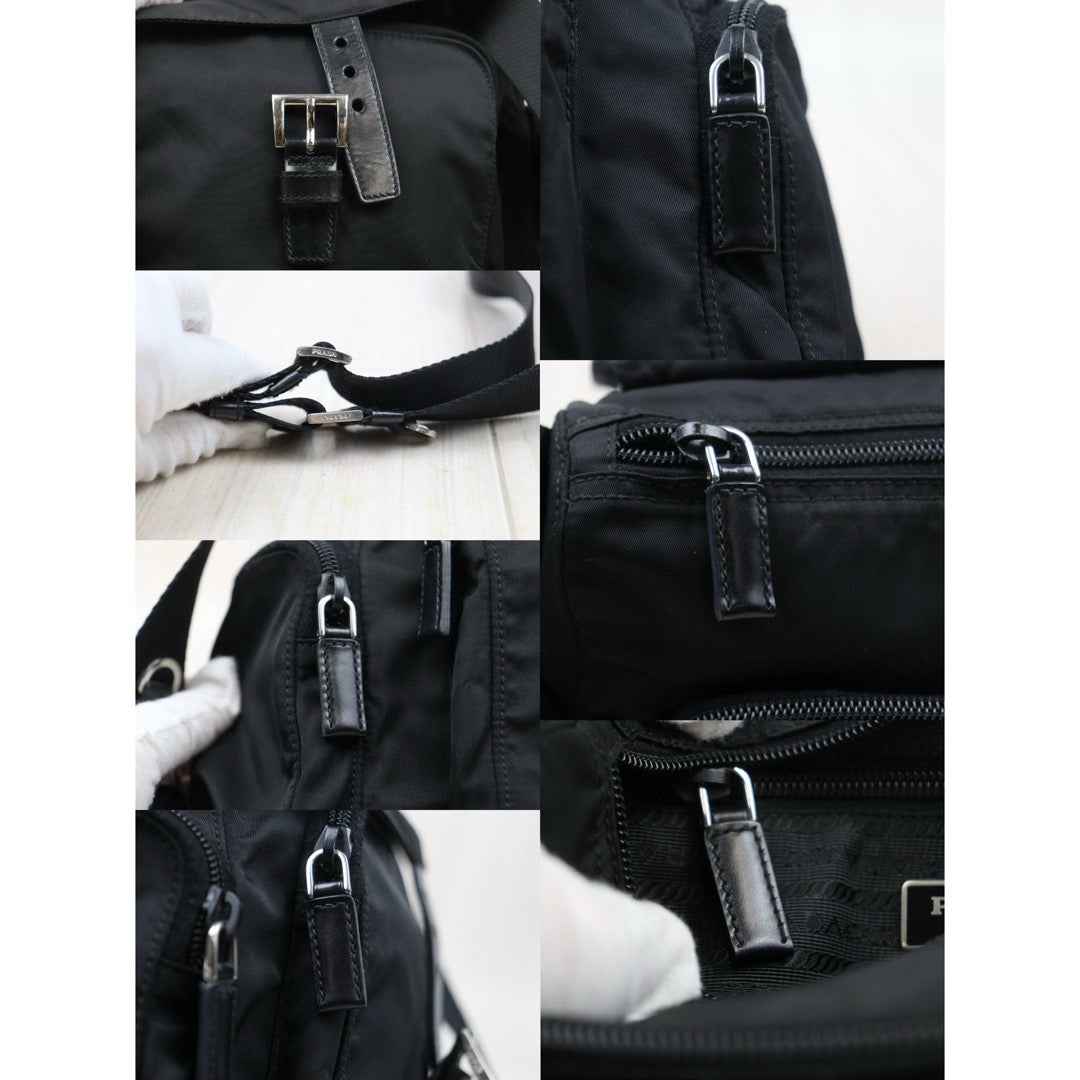 Good ( Rank AB)｜Prada  Nylon ShoulderBag Black｜24120919