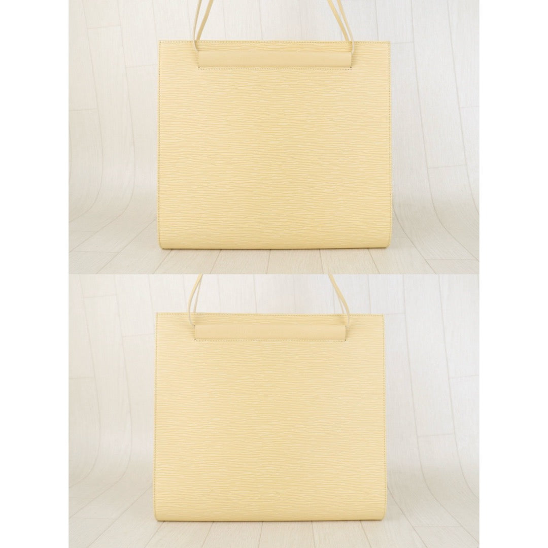 Include Entrupy Certificate of Authenticity｜Very Good ( Rank A)｜ Louis Vuitton Epi Saint-Tropez Tote Shoulder Bag Yellow｜S26010407