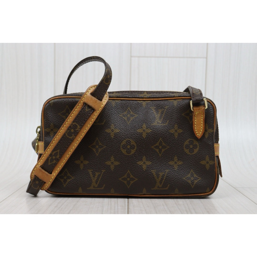 Good ( Rank AB)｜LV Monogram Pochette Marley Bandolier Shoulder Bag｜25120614