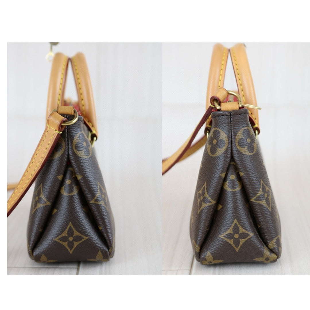 Good ( Rank AB) ｜LV Monogram Pallas Nano Handbag With Shoulder Bag｜S24112103