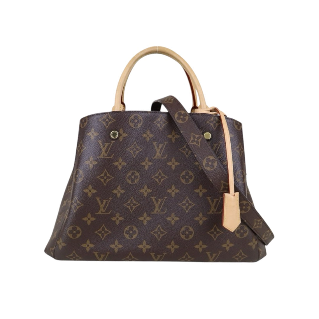 Good ( Rank AB)｜LV Monogram Montaigne MM Hand Bag Shoulder Bag｜S25090106