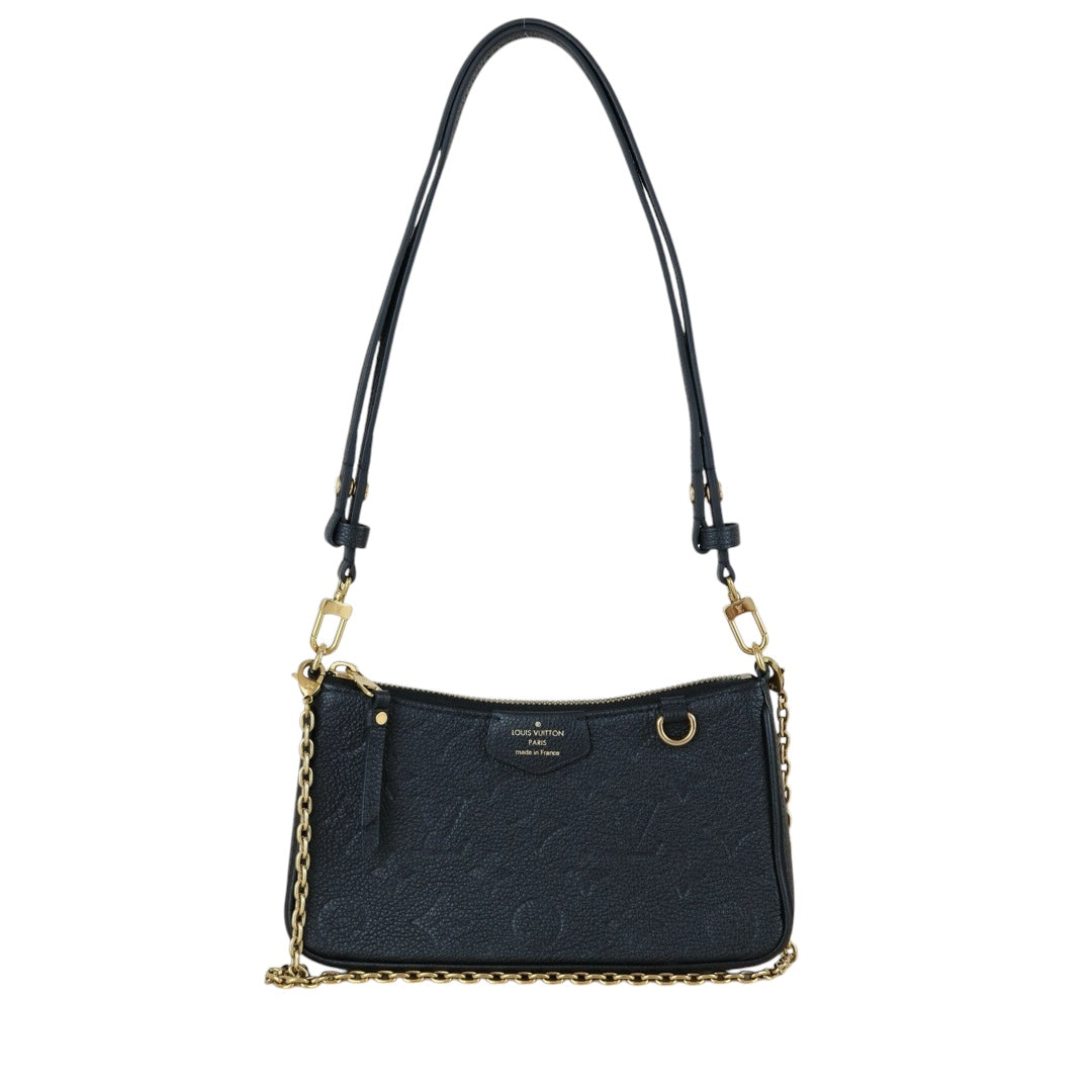 Very Good ( Rank A)｜ LV Monogram Calf Skin easy pouch Black ShoulderBag｜B25011006