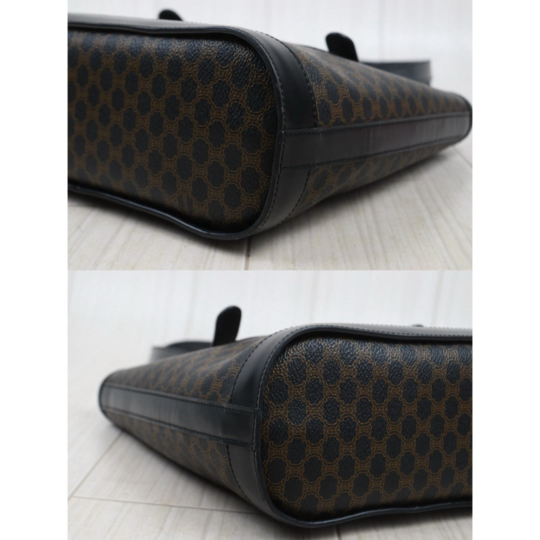 Very Good ( Rank A)｜ CELINE Black Macadam ToteBag ｜25092610