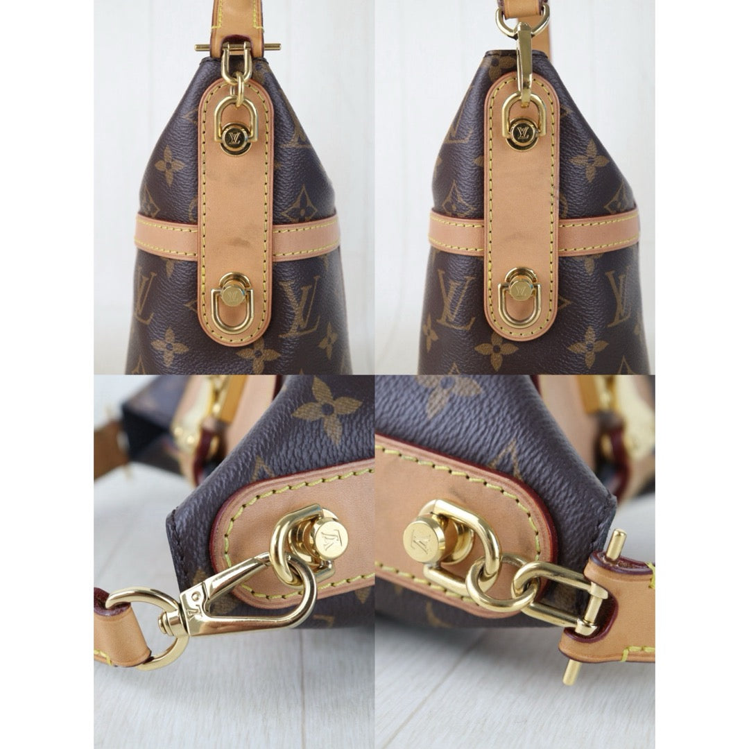 Include Entrupy Certificate of Authenticity｜Good ( Rank AB) ｜Louis Vuitton Monogram Duffle Handbag Shoulder Bag ｜S26060128