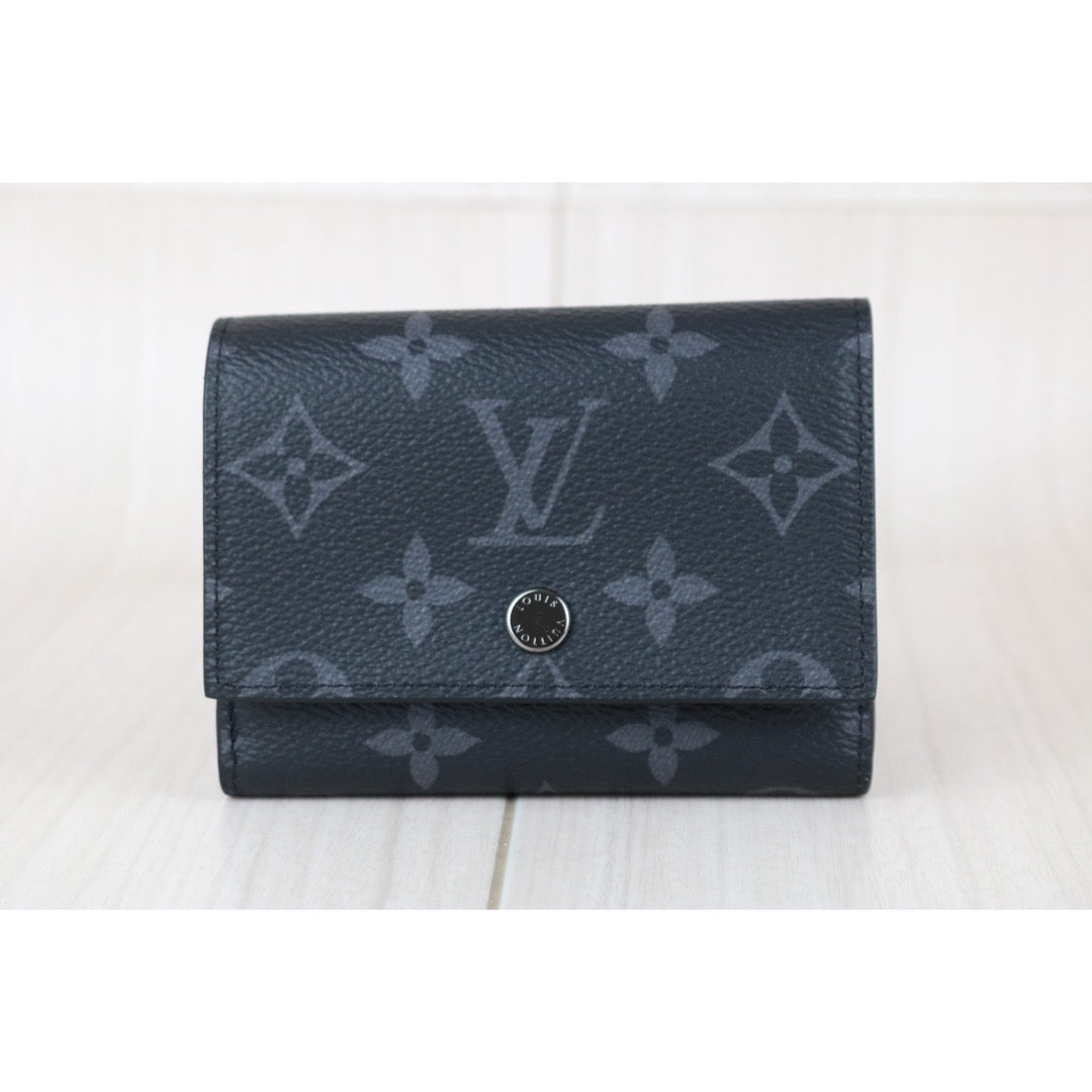 Include Entrupy Certificate of Authenticity｜Excellent（Rank SA）｜Louis Vuitton Monogram Multiple Black Wallet IC Chips Model｜S26042503