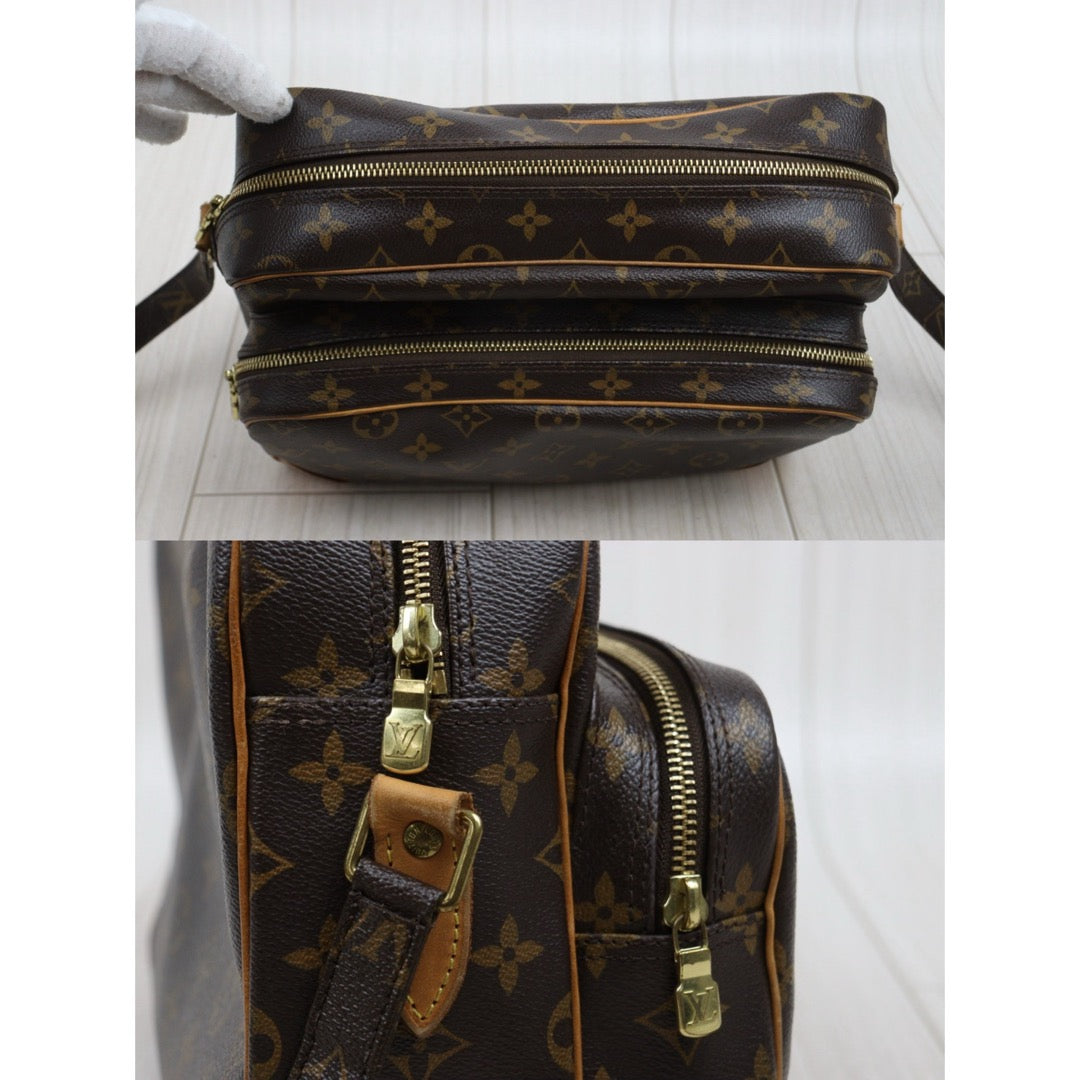 Include Entrupy Certificate of Authenticity｜Good ( Rank AB) ｜ Louis Vuitton Monogram Nile Shoulder Bag｜26011407