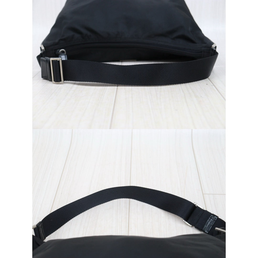 Good ( Rank AB)｜Prada Nylon ShoulderBag Black｜V25061206