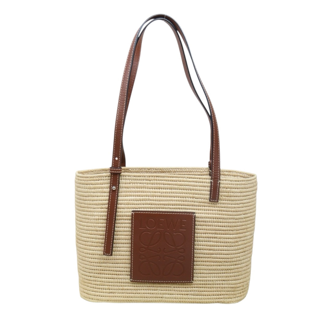 Very Good ( Rank A)｜ LOEWE Straw  Basket Handbag Shoulder Bag ｜25070902