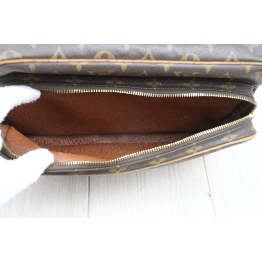 Include Entrupy Certificate of Authenticity｜Fair ( Rank B) ｜ Louis Vuitton Monogram Nile Shoulder Bag｜26011307