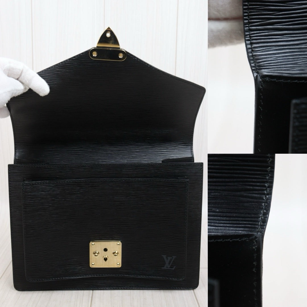 Very Good ( Rank A)｜ LV Epi Monceau28 Black Shoulder Bag ｜25120804
