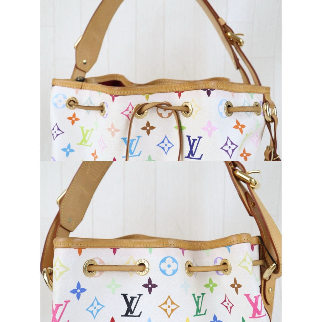 Include Entrupy Certificate of Authenticity｜Good ( Rank AB)｜Louis Vuitton Takashi Murakam Multi Monogram Petit Noe ShoulderBag｜S26090724