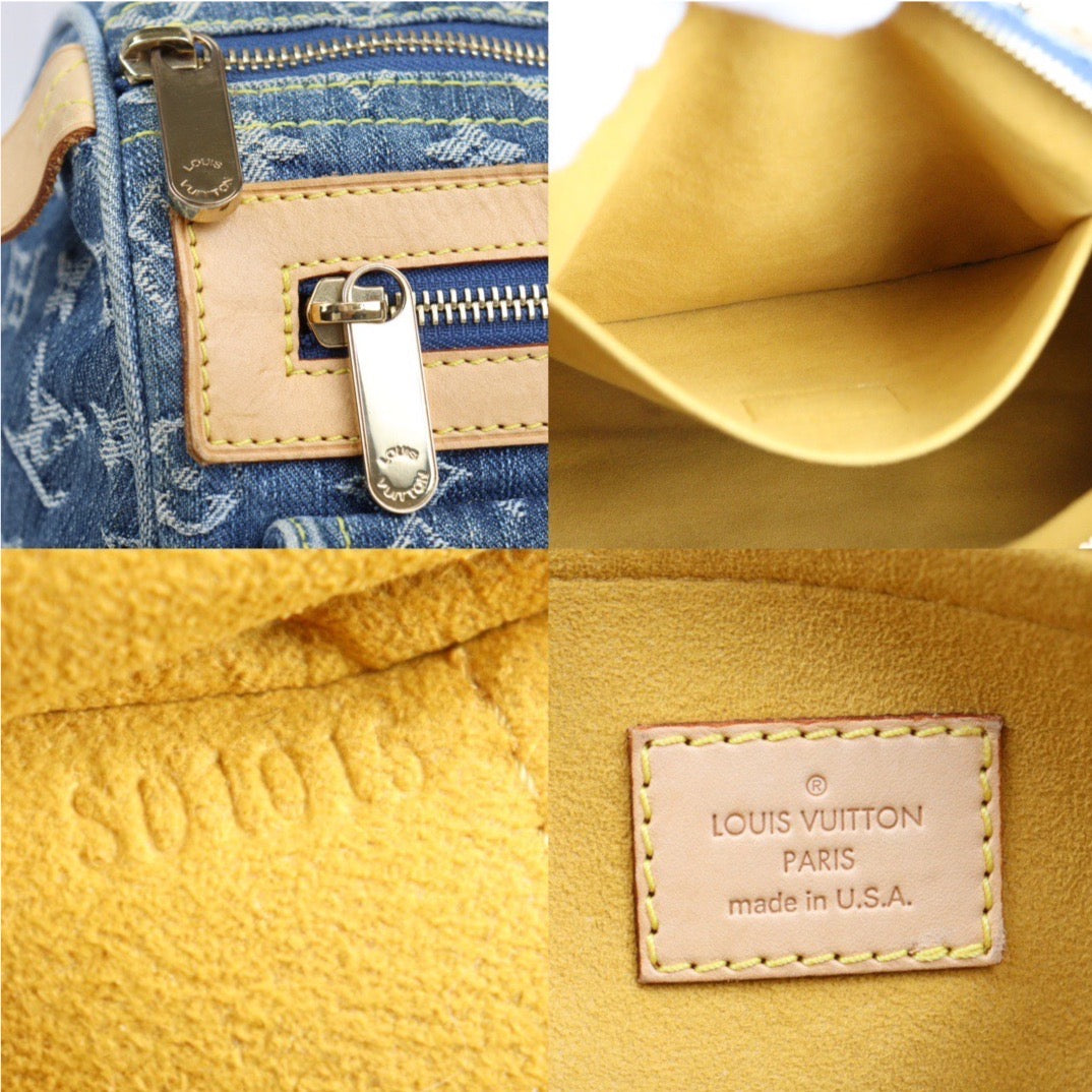 Rank AB ｜  LV Monogram Denim  Handbag   ｜23112918