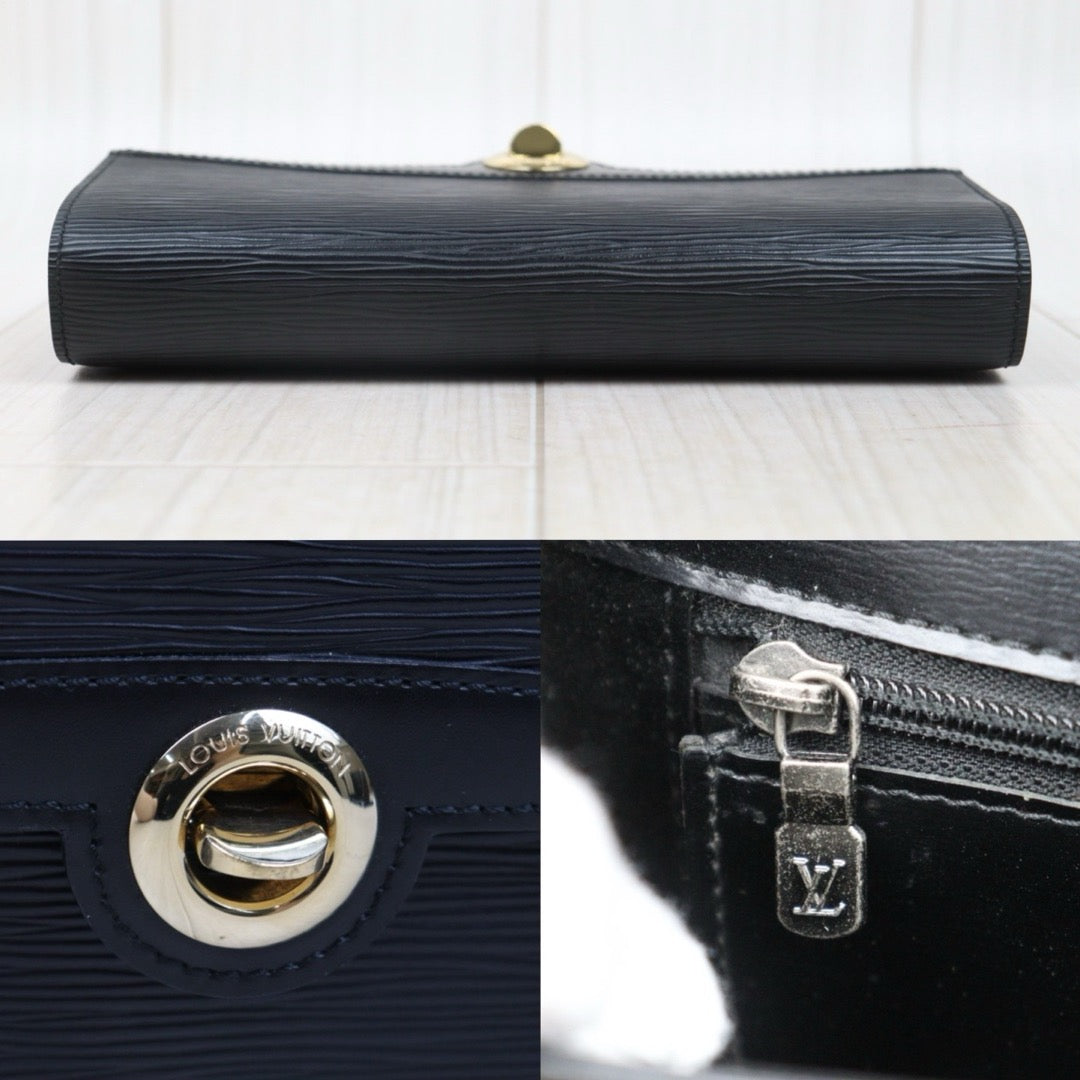 Very Good ( Rank A) ｜ LV Epi Pochette Arches 2WAY Clutch Bag Shoulder Bag Black｜25061702