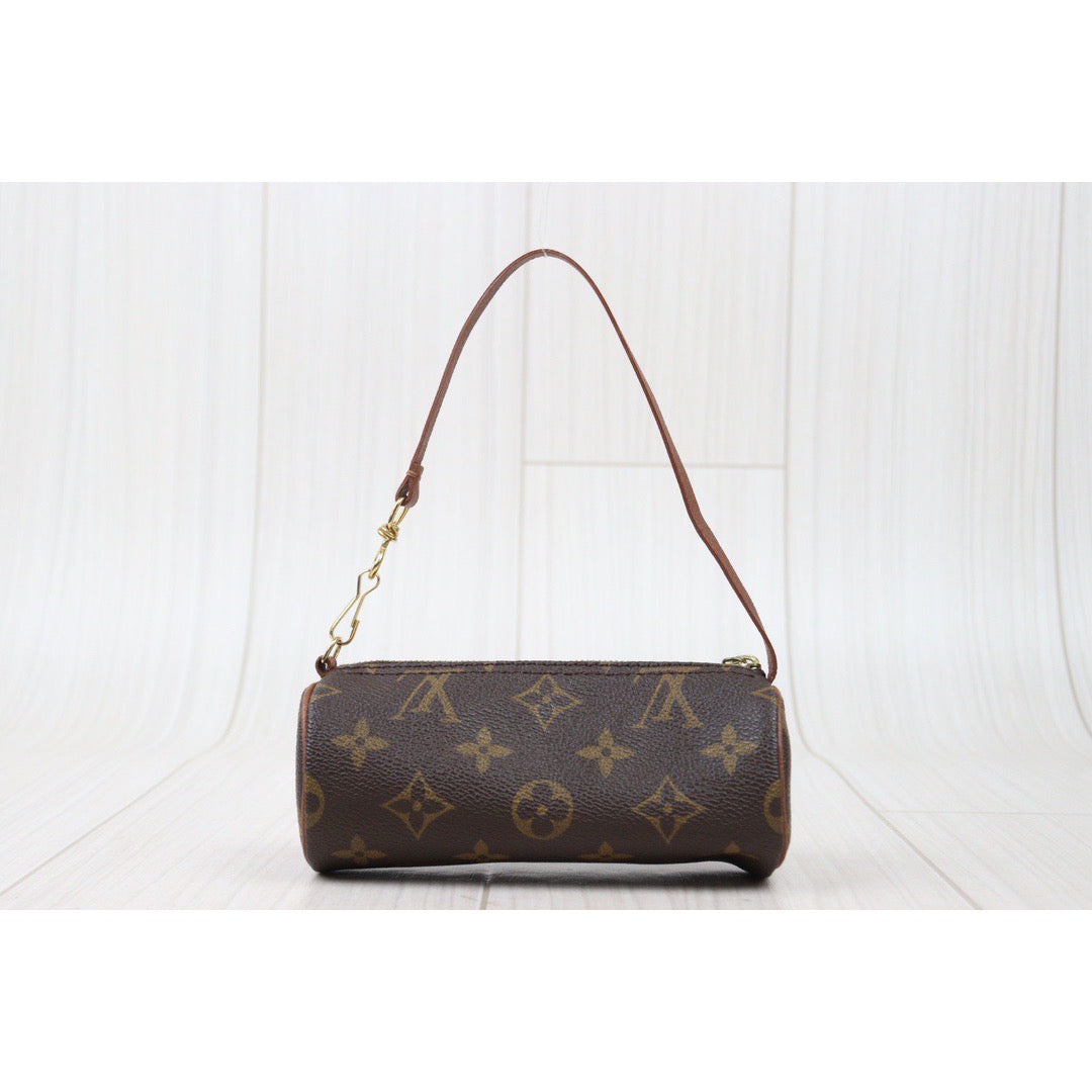 Rank A｜LV Monogram Papillon Included Pouch｜V24050616