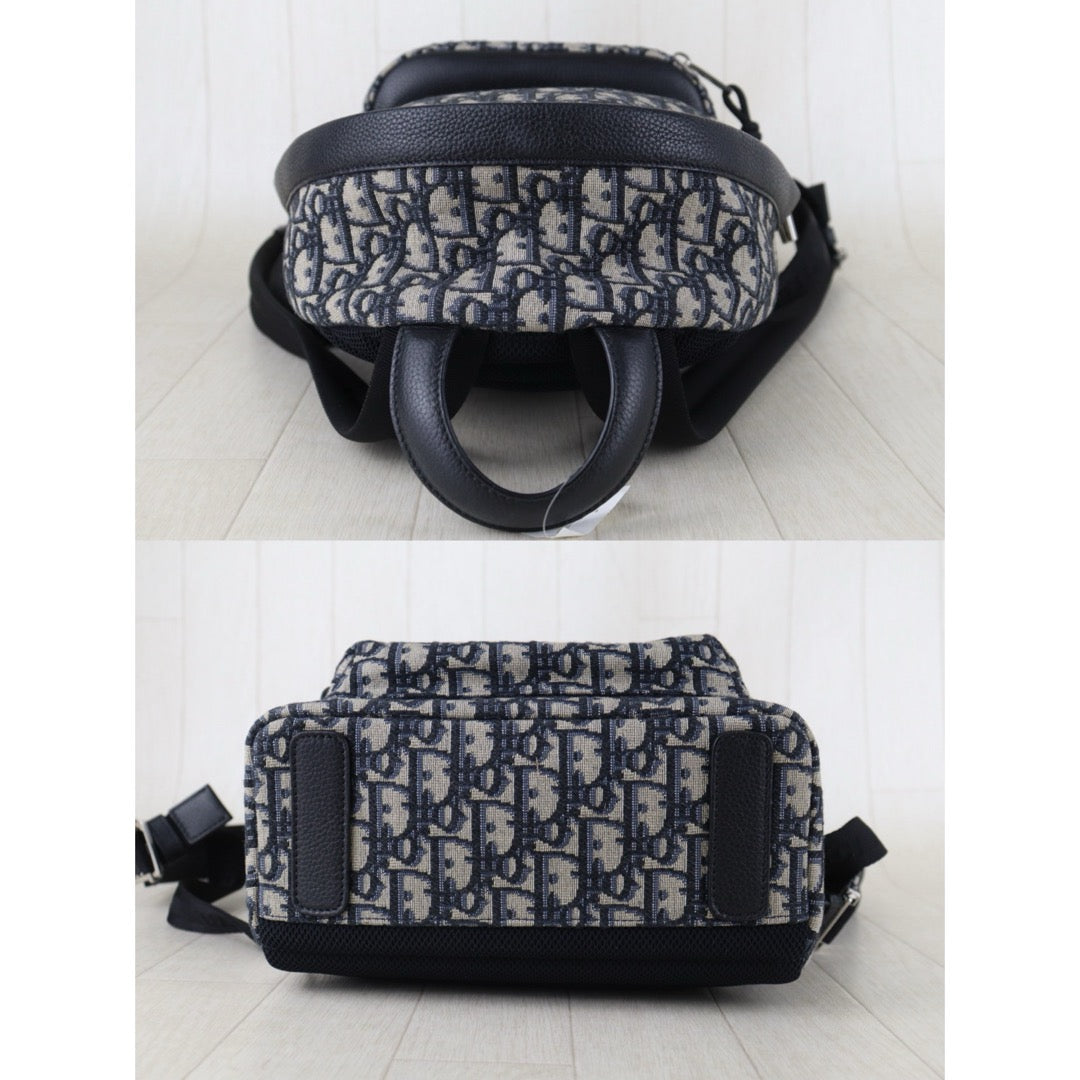 Include Entrupy Certificate of Authenticity｜Very Good ( Rank A)｜Dior Trotter Montaige  Oblique Rider  Backpack ｜S26090701