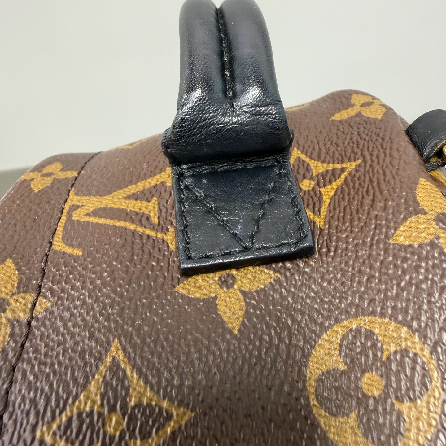 Include Entrupy Certificate of Authenticity｜Good ( Rank AB)｜  Louis Vuitton Monogram Coated Canvas Mini Palm Springs Backpack