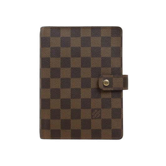 Very Good ( Rank A)｜ LV Damier Ring Agenda Cover Notebook Cover ｜Q25021307
