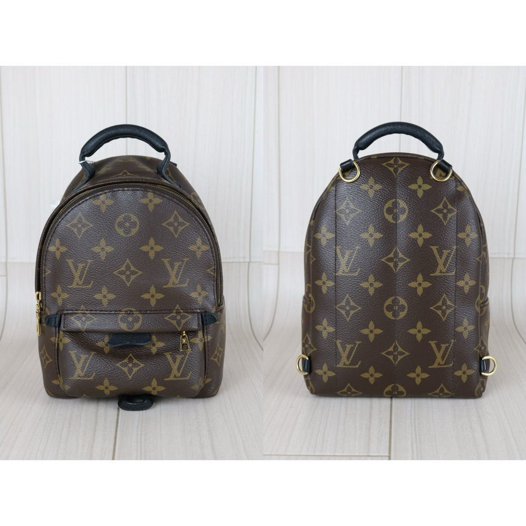Good ( Rank AB)｜  LV Monogram Coated Canvas Mini Palm Springs Backpack IC Chips Model｜W25102311