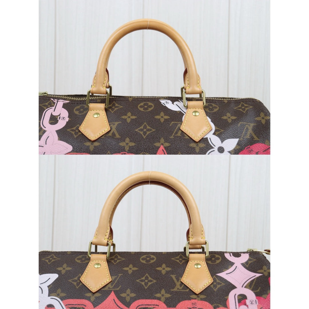 Good ( Rank AB) ｜ LV Monogram Graffiti Speedy 30 Hand Bag Show Limited edition｜P25082709
