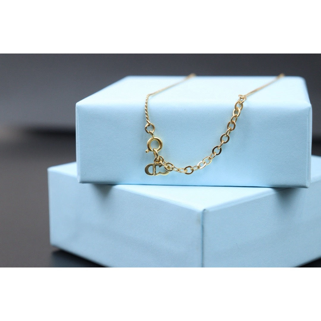 Very Good ( Rank A) ｜ Dior CD Necklace Gold Plated ｜24072507