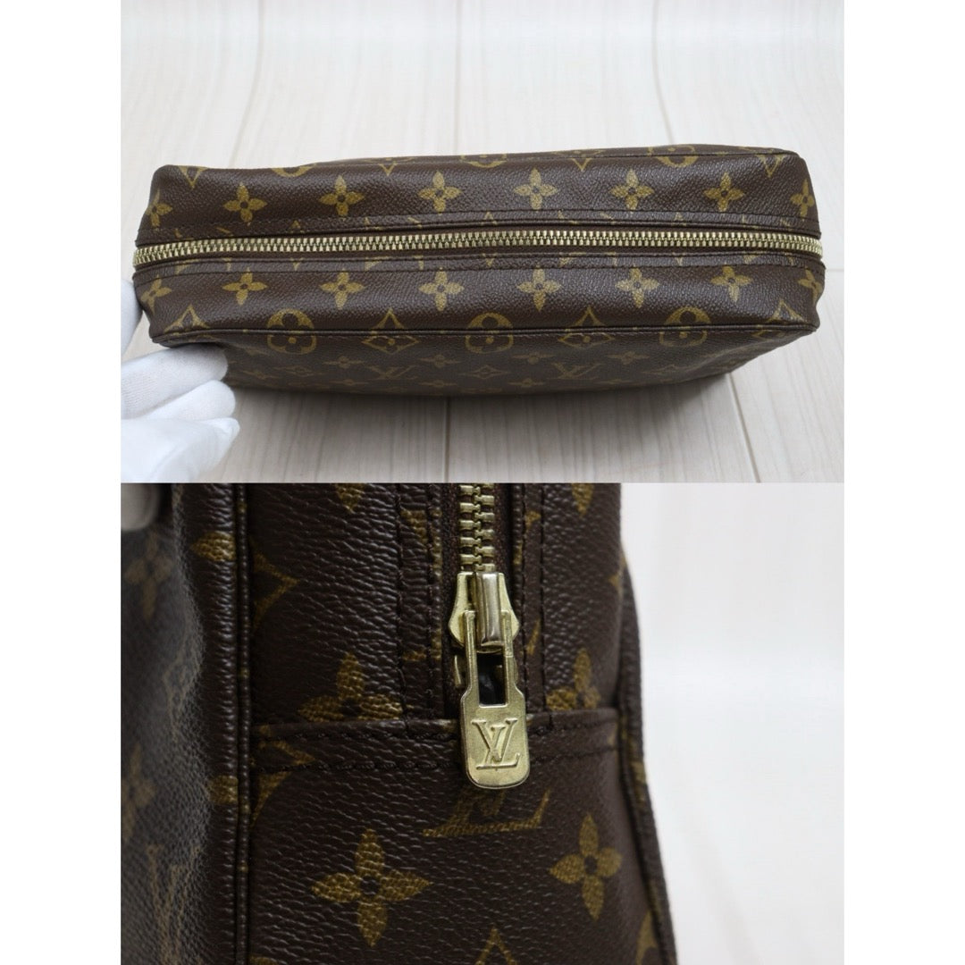 Include Entrupy Certificate of Authenticity｜Very Good ( Rank A)｜Louis Vuitton Truth Toilet 28 Monogram Makeup Pouch｜26051805