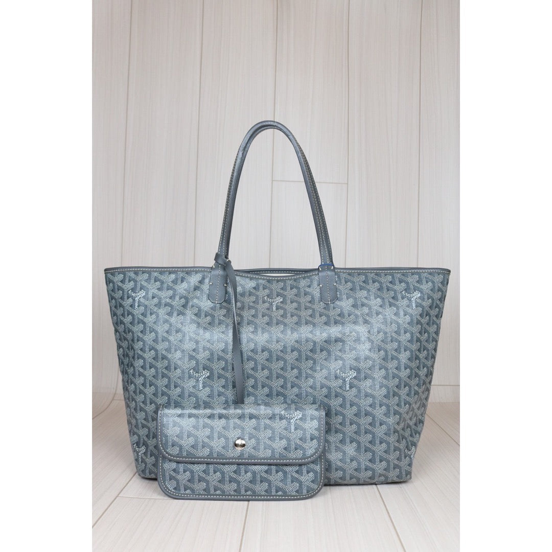 Rank A ｜ Goyard Saint-Louis PM Tote Bag Grey｜S24070901