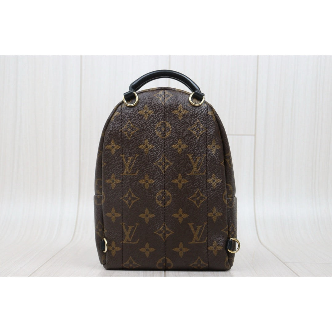 Very Good ( Rank A) ｜  LV Monogram Coated Canvas Mini Palm Springs Backpack｜S25071008