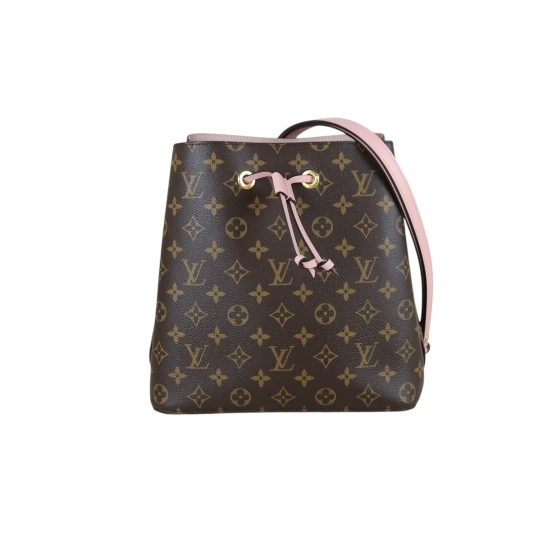 Excellent（Rank SA） ｜ LV Monogram Neo Noe Shoulder Bag Pink Current Model｜S25073003