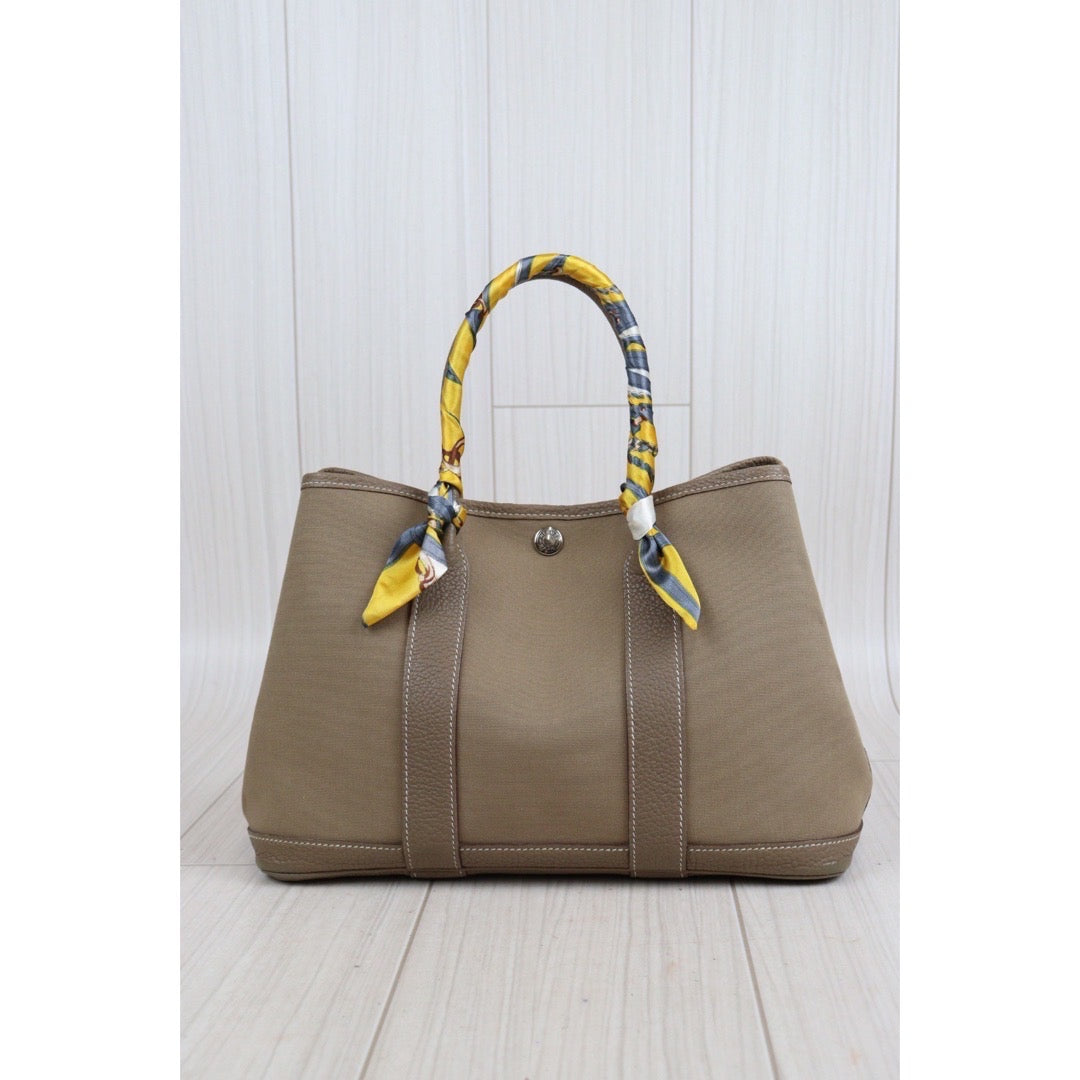 Rank AB ｜ HERMES Garden Party TPM Handbag ｜23111701