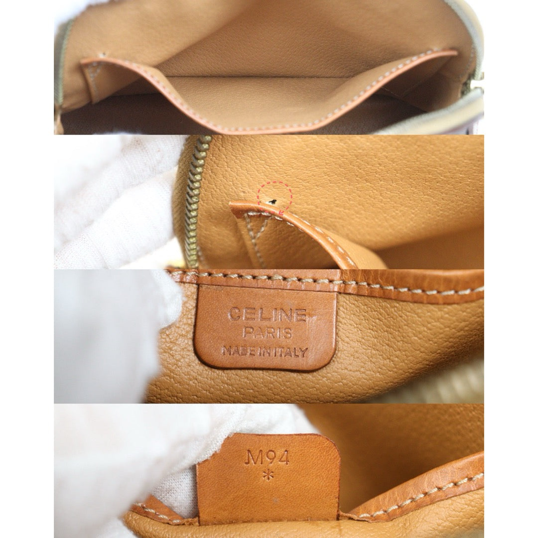 Include Entrupy Certificate of Authenticity｜Good ( Rank AB) ｜CELINE Macadam Handbag Shoulder Bag  ｜26062915