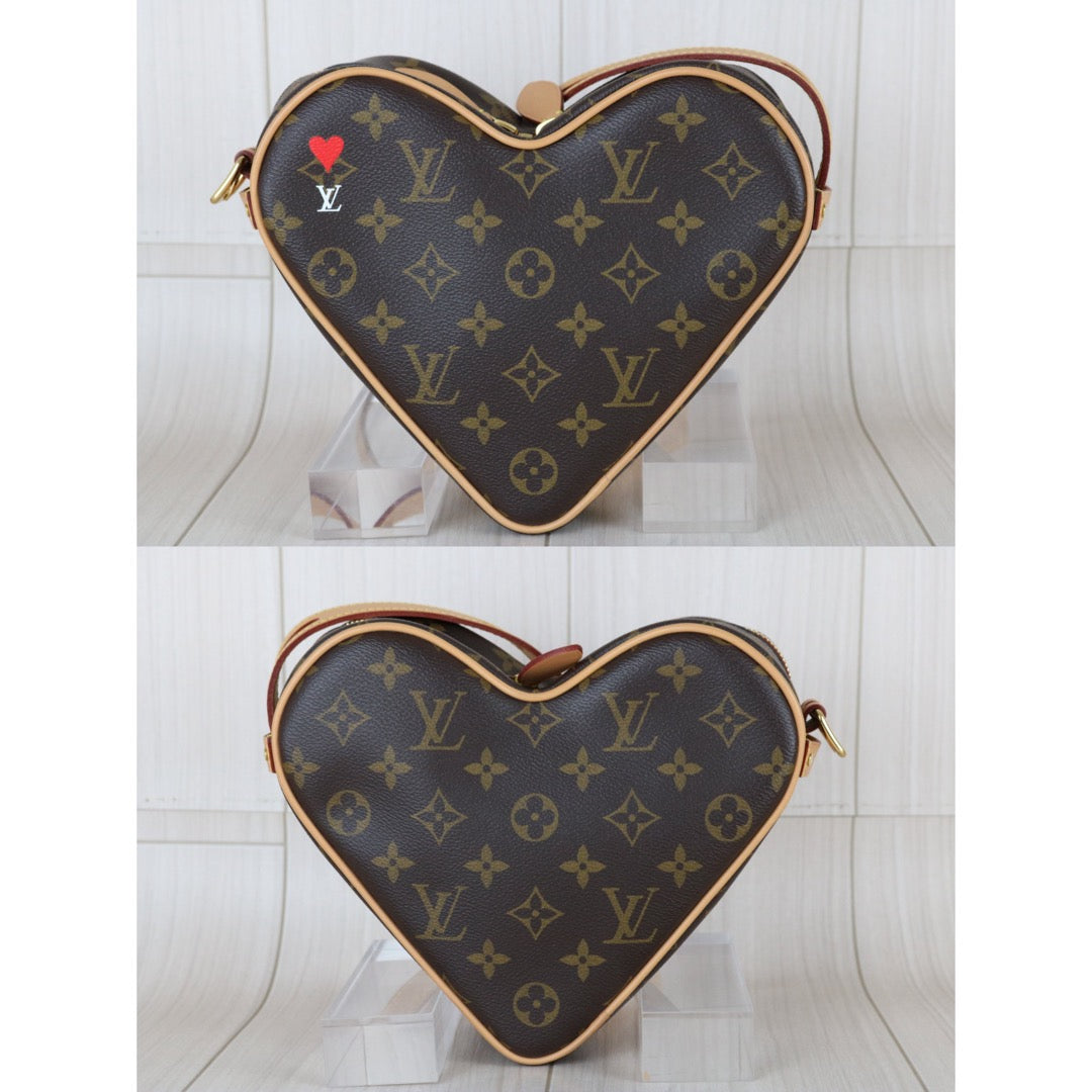 Include Entrupy Certificate of Authenticity｜Very Good ( Rank A)｜ Louis Vuitton Monogram Game On Coeur Shoulder Bag  ｜X26030701