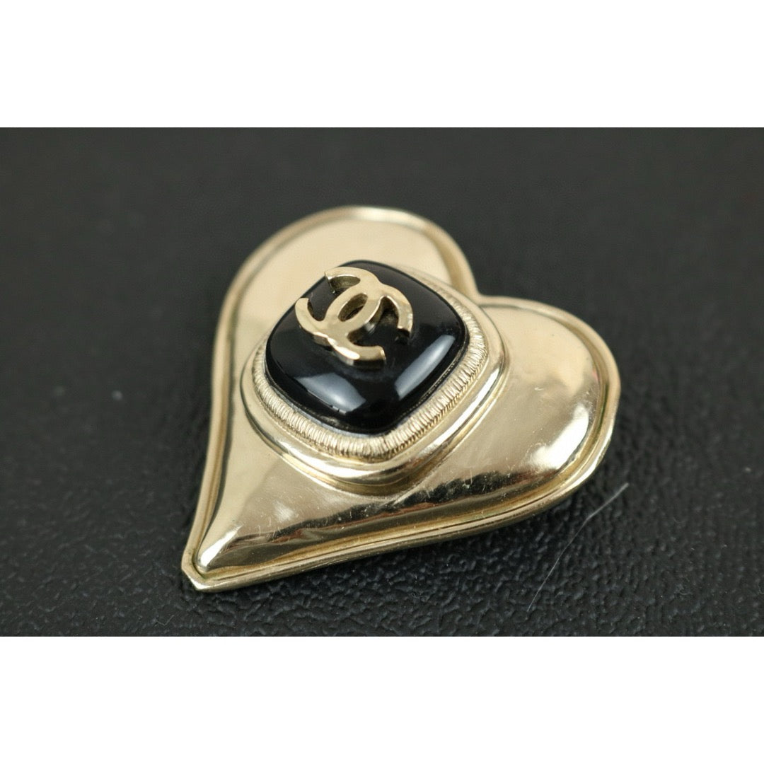 Very Good ( Rank A)｜ CHANEL Coco Mark 21K Gold Plated Brooch ｜X24121301