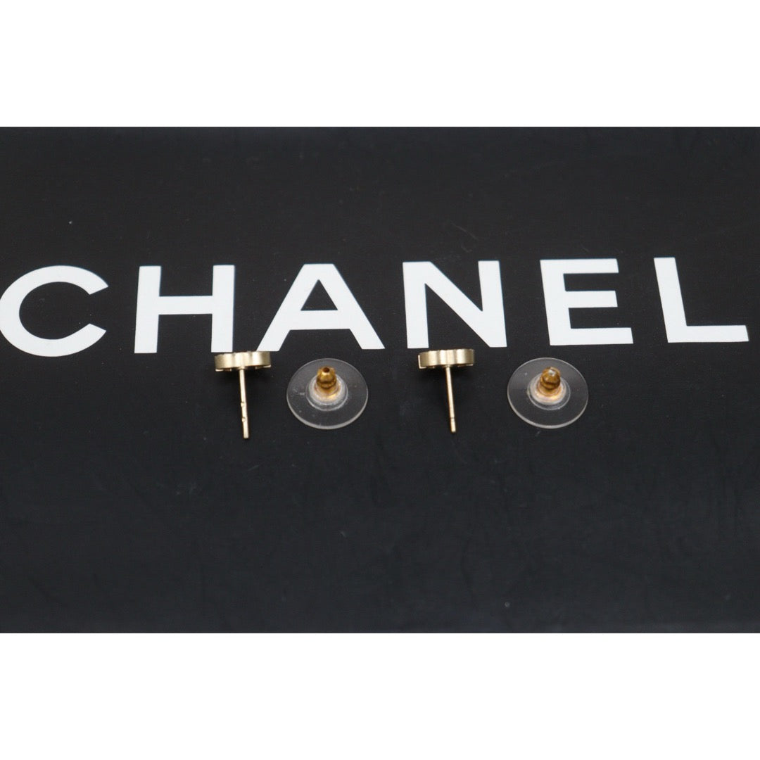 Include Authentic Detective Certificate of Authenticity｜Very Good ( Rank A) ｜CHANEL 08P COCO Mark Rhinestone Earrings Made In 2008Year｜26041312