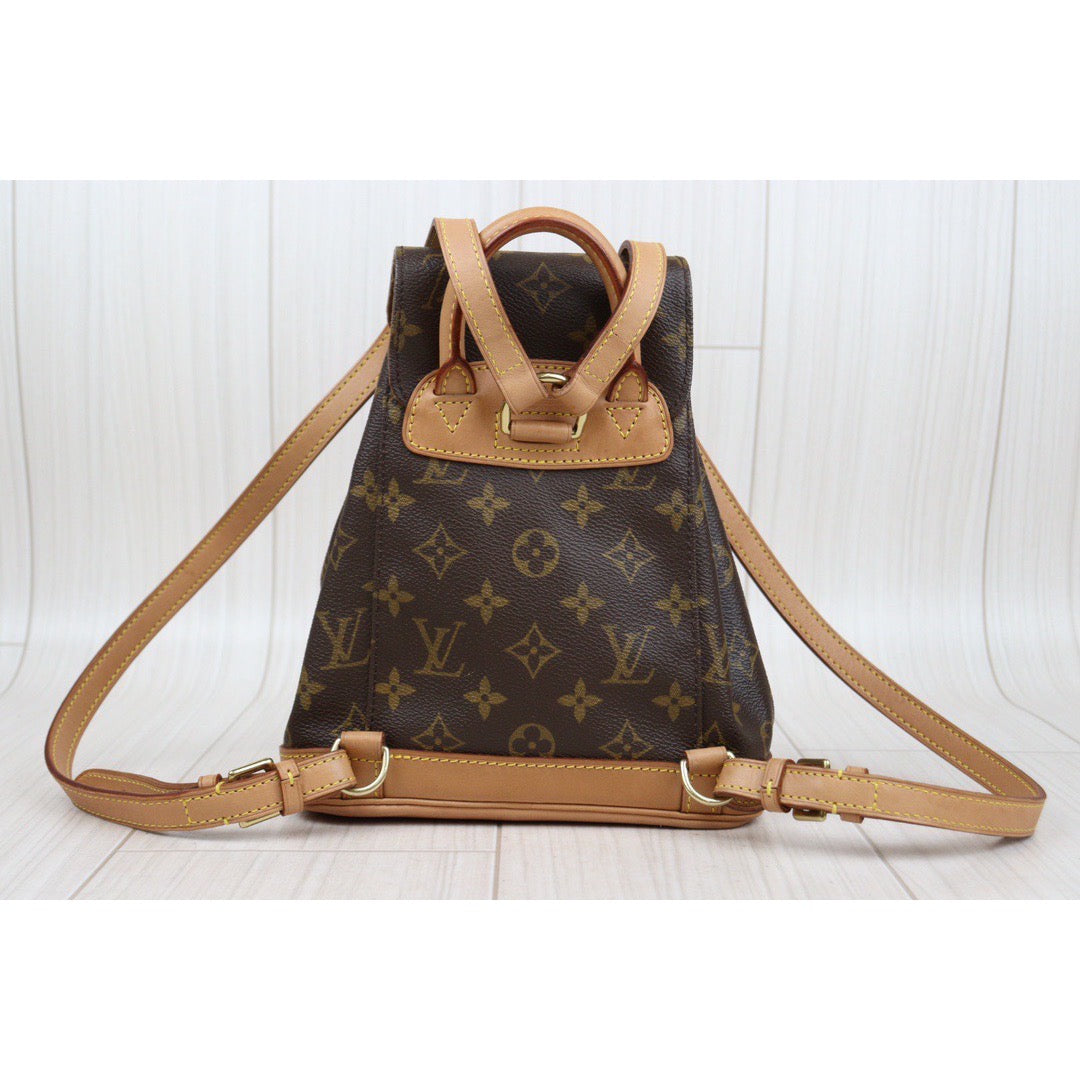 Rank A｜ LV Monogram Montsouris PM Backpack｜24020104