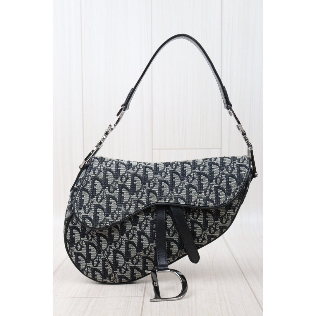 Very Good ( Rank A) ｜ Dior Trotter Saddle Bag Medium ｜S24052204