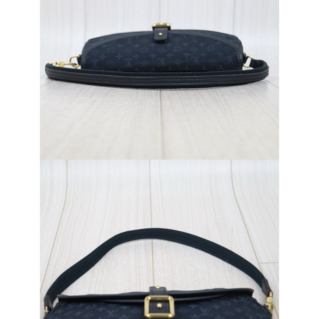 Good ( Rank AB) ｜LV Monogram Denim Shoulder Bag Dark Blue｜25052102