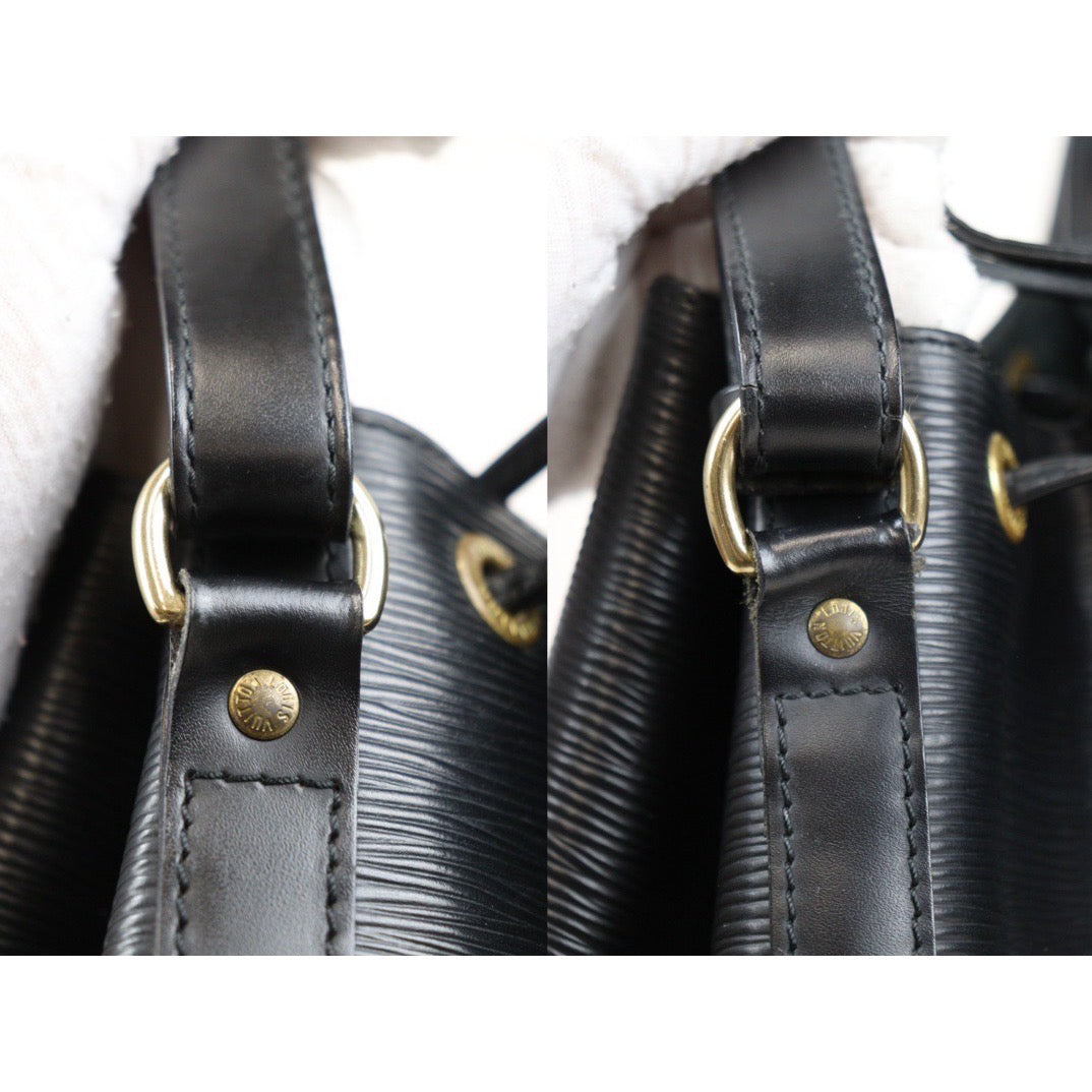 Rank AB｜ LV Epi Noe Shoulder Bag Black｜24030111