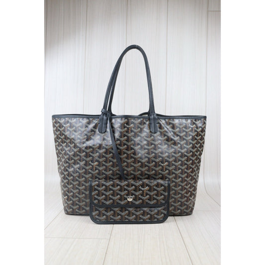 Very Good ( Rank A)
｜ Goyard Saint-Louis PM Tote Bag Black｜S24071446