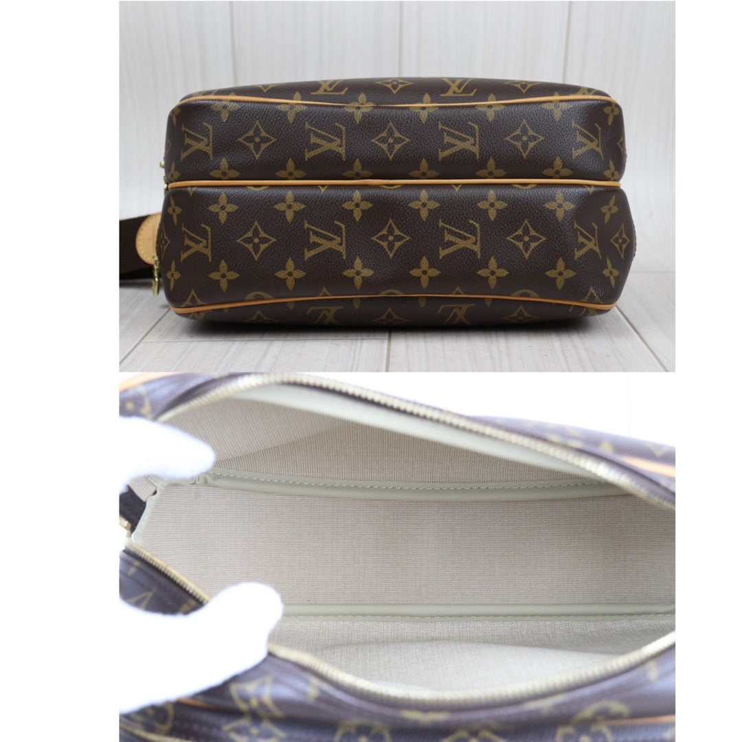 Rank A ｜ LV Monogram Reporter PM Shoulder Bag ｜24011209