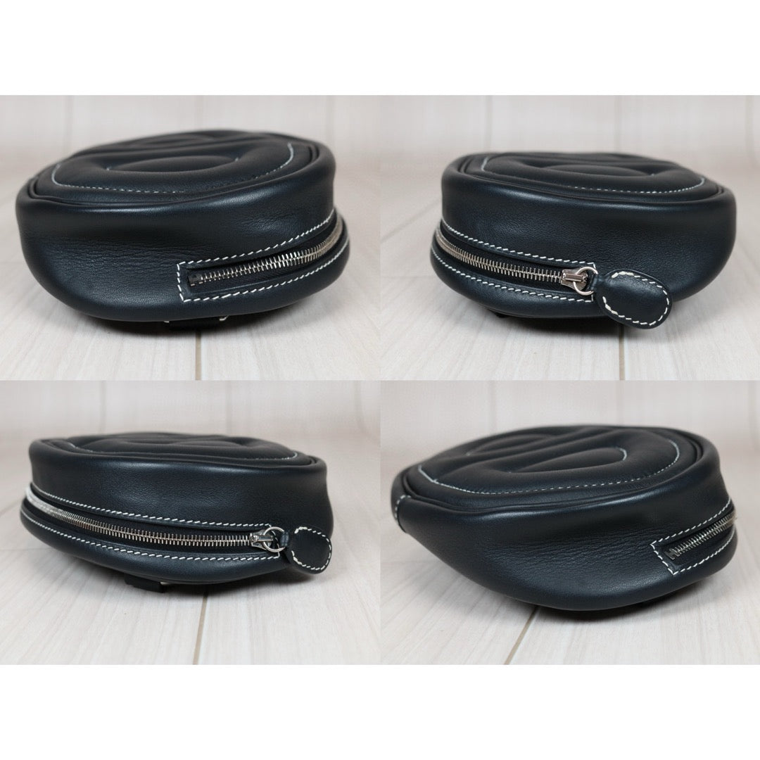 Excellent（Rank SA）｜ Hermes In-The-Loop Swift Leather Waist Bag  Black   ｜S24072901