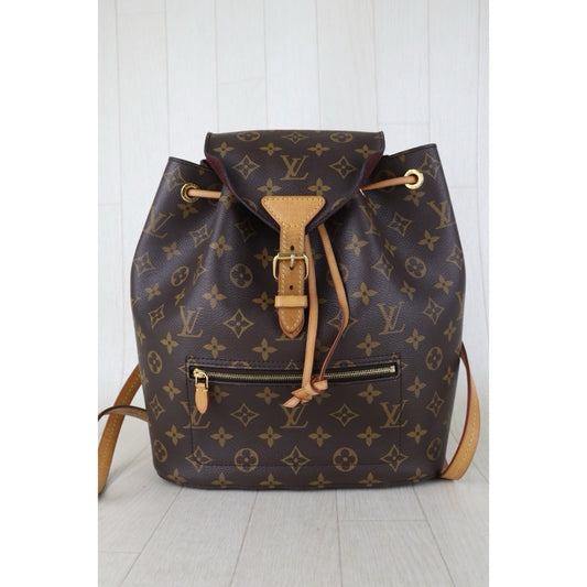 Include Entrupy Certificate of Authenticity｜Good ( Rank AB)｜ Louis Vuitton Monogram Montsouris  Backpack｜26080102