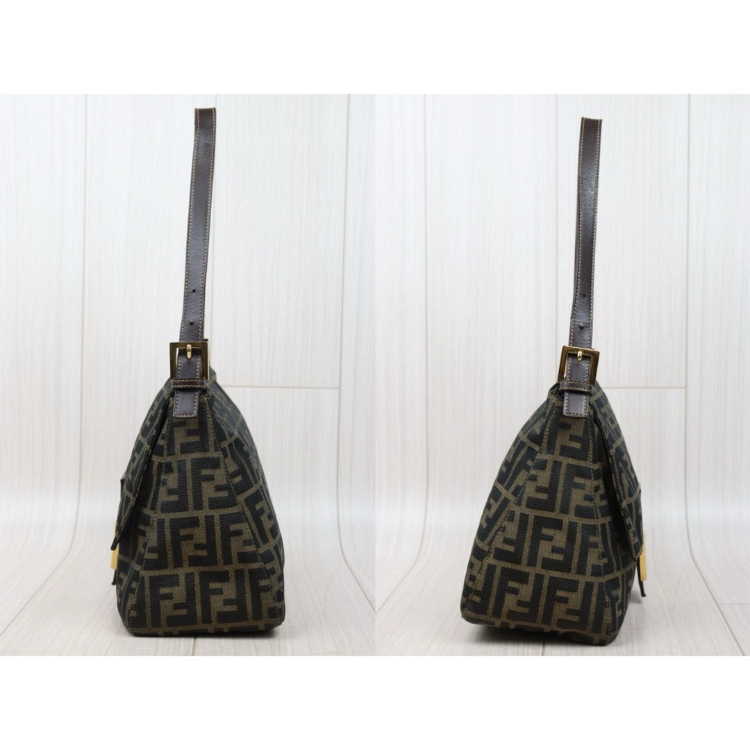 Good ( Rank AB)｜ FENDI Zucca Mamma Baguette Shoulder Bag ｜25042115