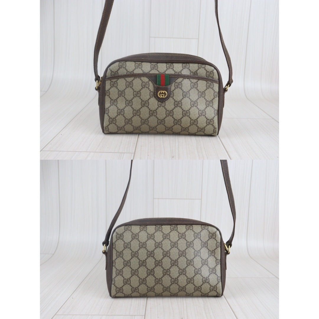 Rank AB ｜ GUCCI Vintage GG Campus Camera Shoulder Bag ｜23060608