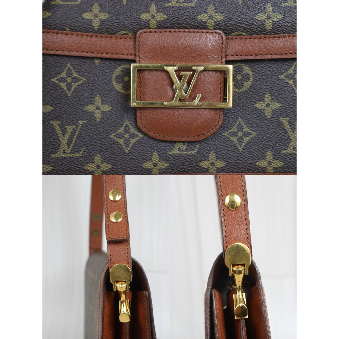 Include Entrupy Certificate of Authenticity｜Good ( Rank AB)｜ Louis Vuitton Monogram Dauphine Vintage Shoulder Bag ｜26090402