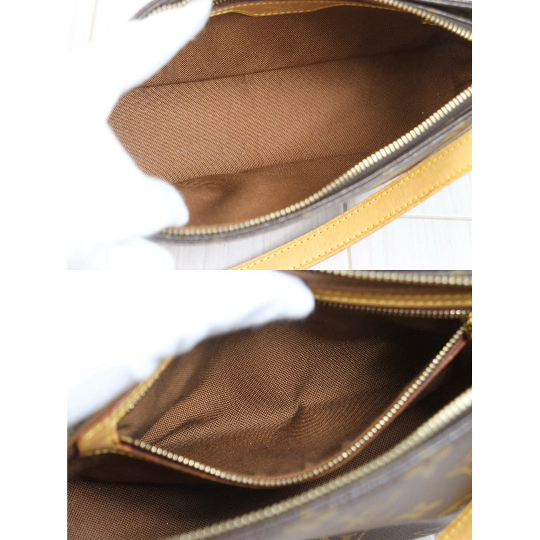 Include Entrupy Certificate of Authenticity｜Good ( Rank AB) ｜ Louis Vuitton Monogram Trotter Shoulder Bag｜26101405
