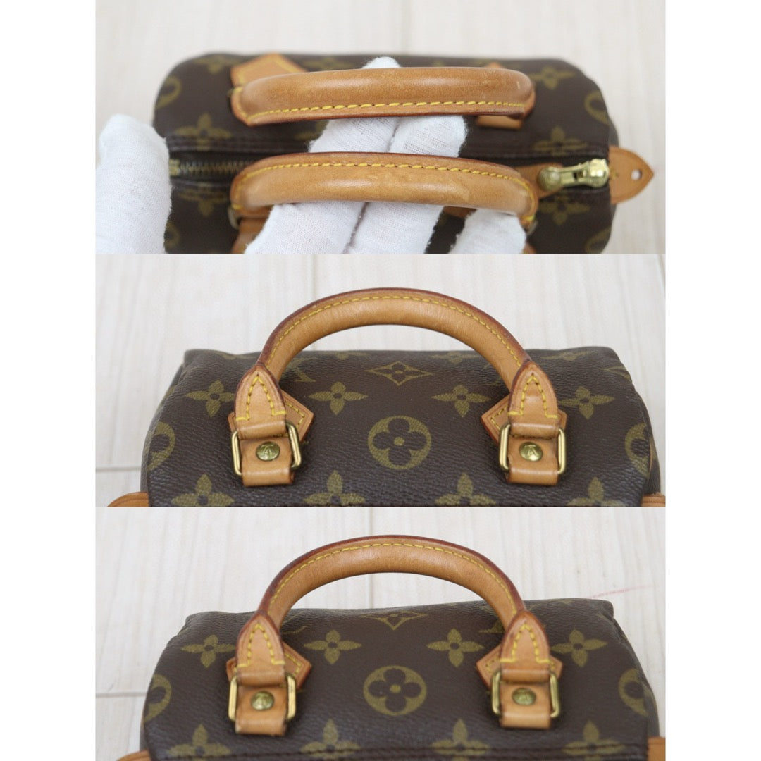 Good ( Rank AB)｜ LV Monogram Mini Speedy Handbag With Shoulderstrap｜V24121914